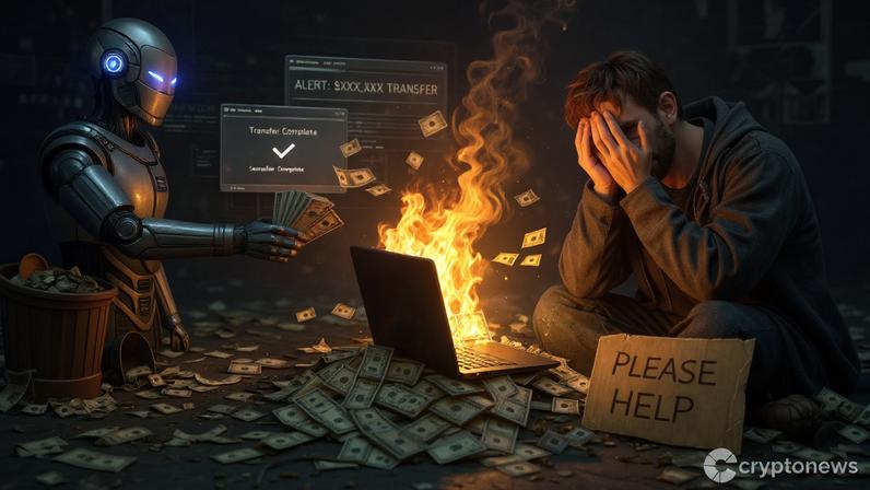 Agente de IA em cripto enviou seis dígitos a um suposto pedinte e perdeu tudo