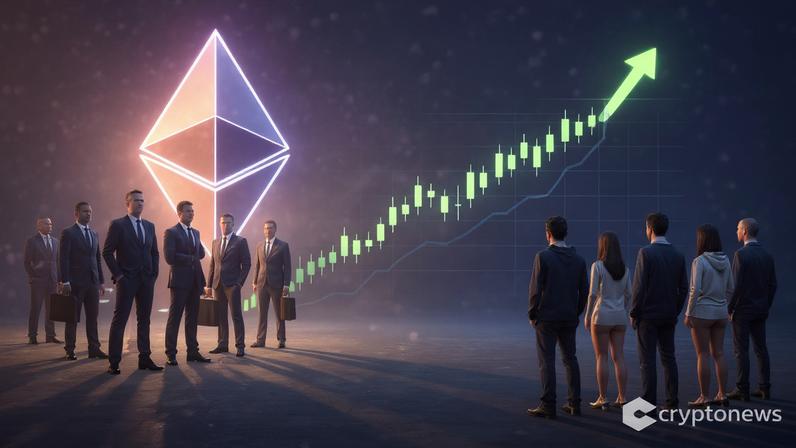 Instituições compram Ethereum antes de alta de 15%, sugerem frontrunning
