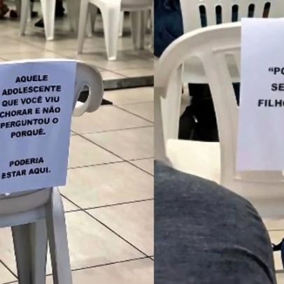 Igreja deixa cadeiras vazias para incentivar evangelismo