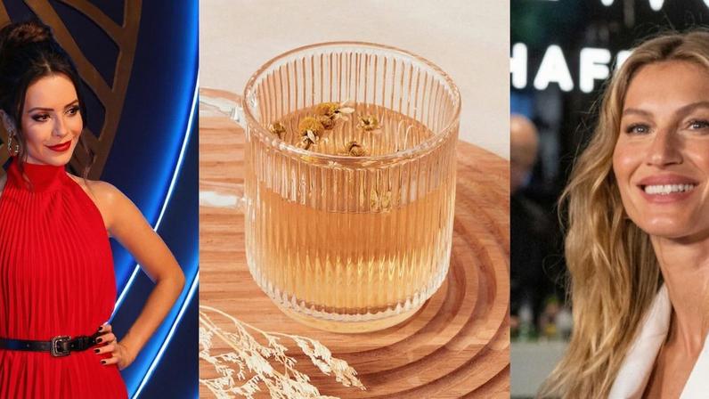 Chá de camomila: os benefícios que Gisele, Sandy, Grazi Massafera e mais 4 famosas já comprovaram