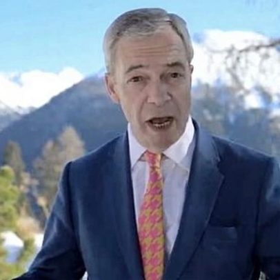 Viagem de dois dias de Nigel Farage a Davos custa mais de £50 mil, documentos revelam