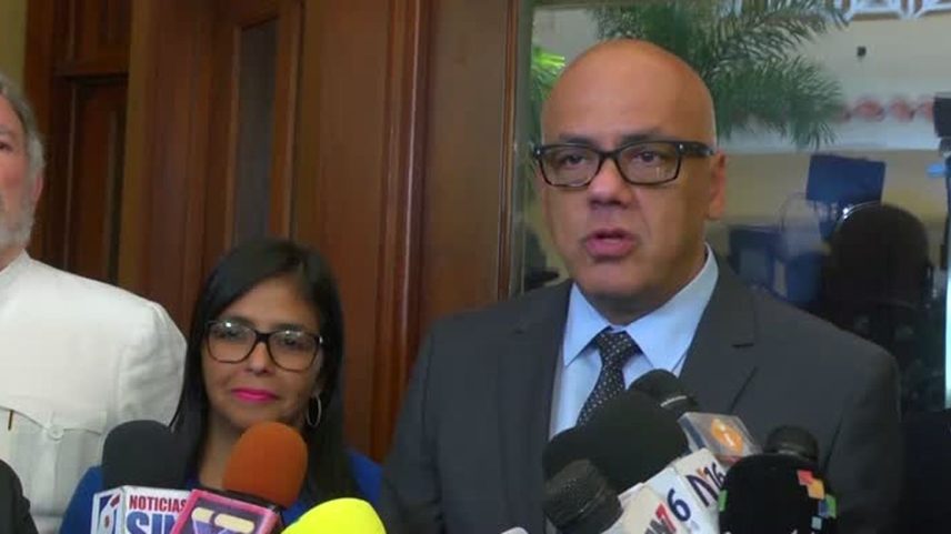 Vice-presidente de Comunicação, Cultura e Turismo da Venezuela, Jorge Rodríguez
