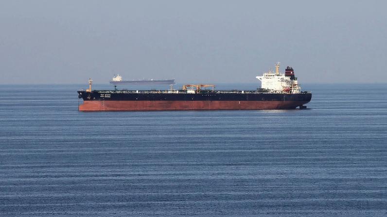 FILE PHOTO: Oil tankers pass through the Strait of Hormuz, December 21, 2018. REUTERS/Hamad I Mohammed/File Photo