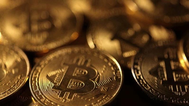 Imagem ilustrativa de bitcoins