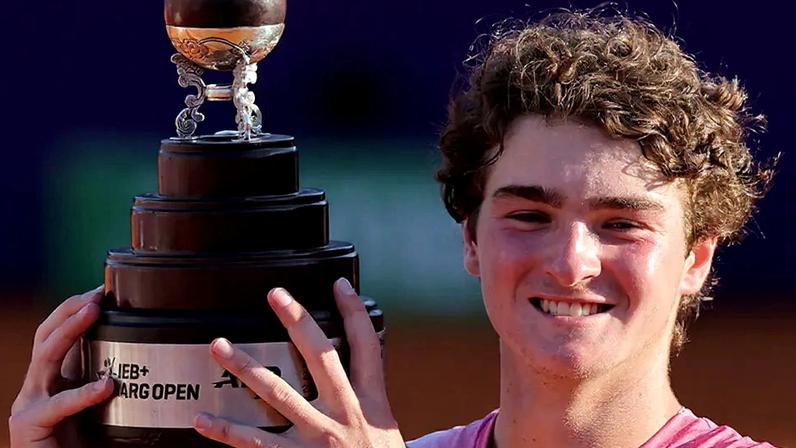 João Fonseca venceu o ATP 250 de Buenos Aires em 2025 (Foto: Arquivo/Divulgação)