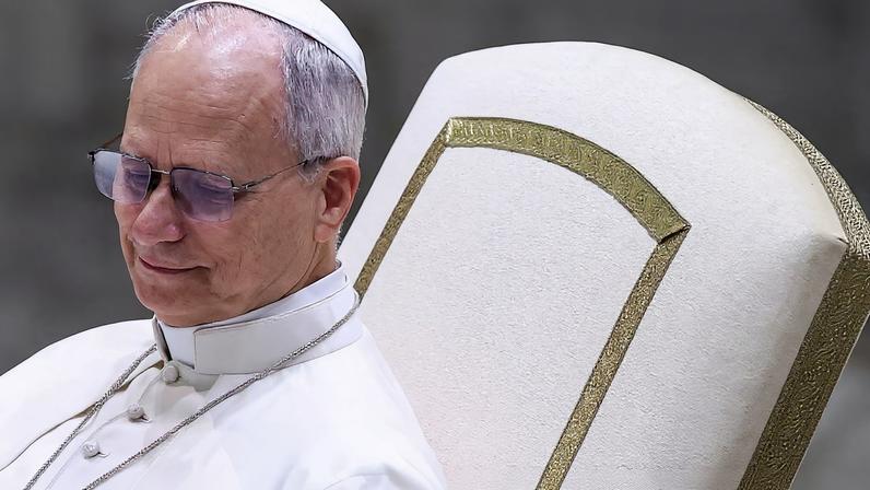 Papa Leão 14 durante audiência geral semanal no Vaticano 07/01/2026 REUTERS/Guglielmo Mangiapane
