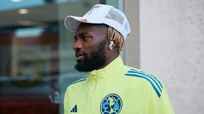 Allan Saint-Maximin assinou com o América-MEX em agosto de 2025 — Foto: REUTERS/Eloisa Sanchez