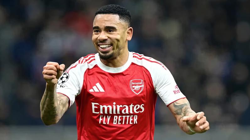 Gabriel Jesus lidera a média de participações em gols pelo Arsenal desde a volta