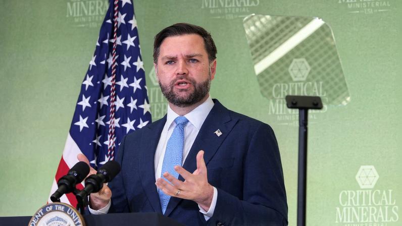 Brasil discute aliança de minerais críticos com vice-presidente dos EUA