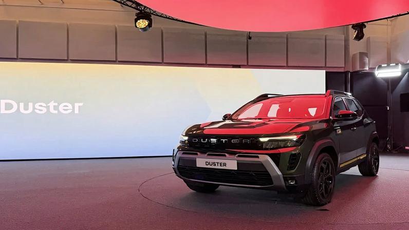 Renault Duster SUV durante apresentação do novo modelo em Paris