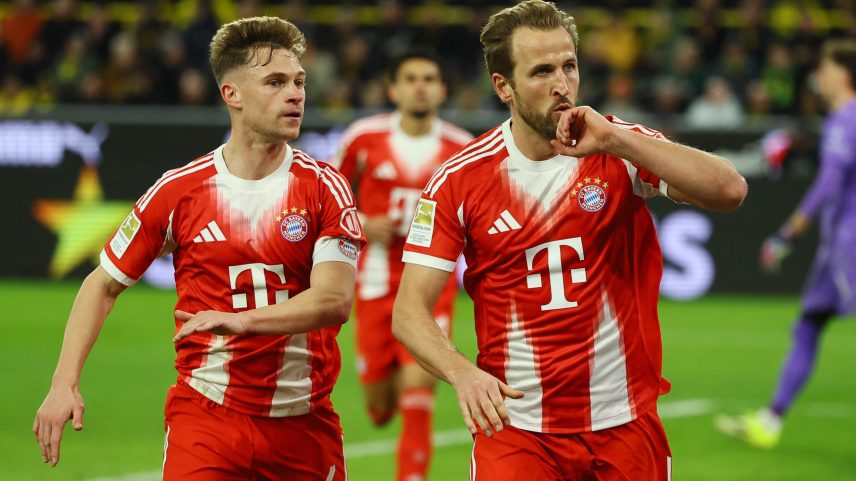 Bayern vence Dortmund de virada com dois gols de Harry Kane