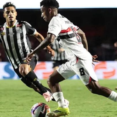 Santos x São Paulo: acompanhe ao vivo no Brasileirão