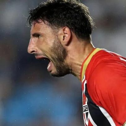 Calleri celebra fase pessoal após empate do São Paulo