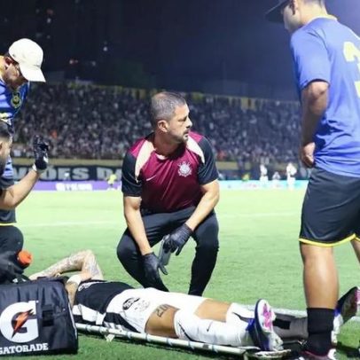Yuri Alberto deixa o campo chorando e preocupa o Corinthians
