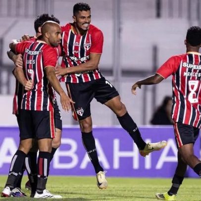 Lucas Ramon celebra classificação e gol histórico pelo São Paulo