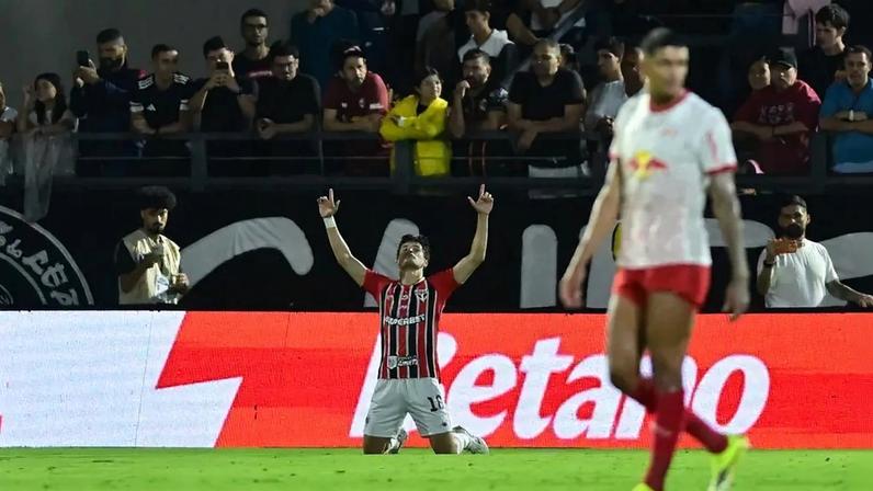 Bragantino e São Paulo decidiram quartas do Paulista (Foto: Eduardo Carmim/Photo Premium/Gazeta Press)