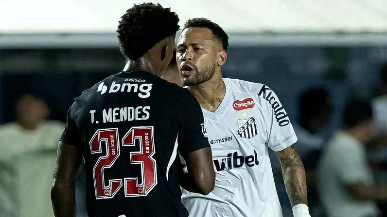 Thiago Mendes critica arbitragem após derrota do Vasco para o Santos