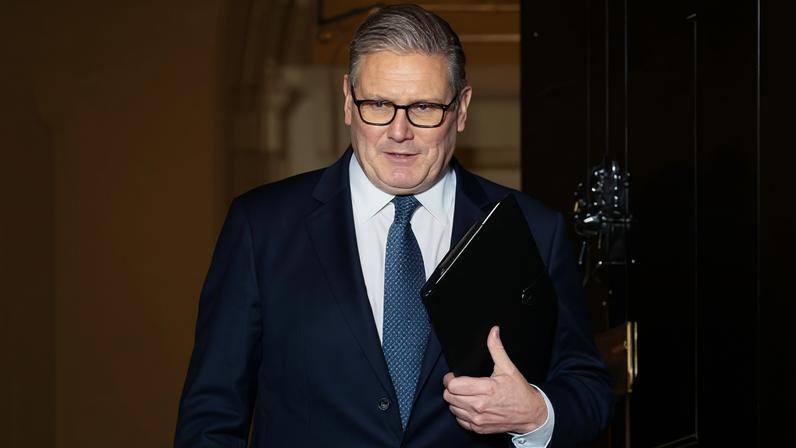 Keir Starmer outside 10 Downing Street