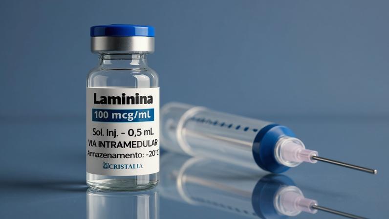 Fotografia do médicamento Laminina.