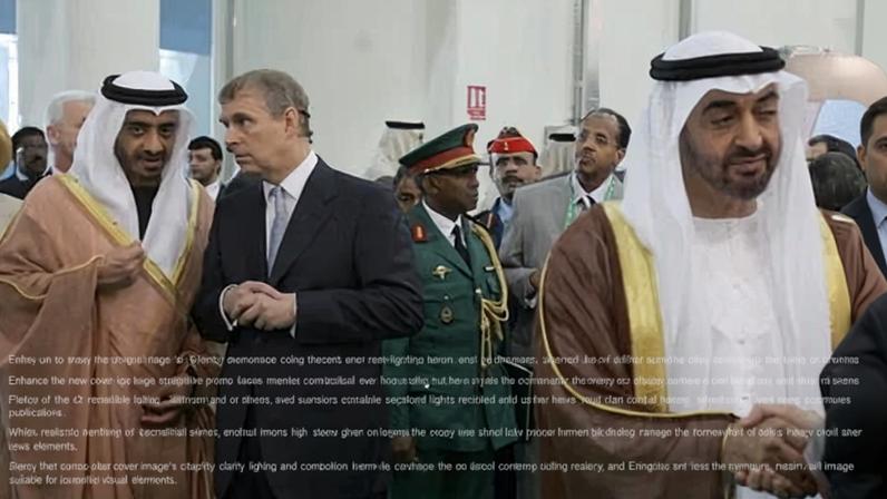 Andrew apoiou Epstein em viagem aos Emirados com a rainha em 2010