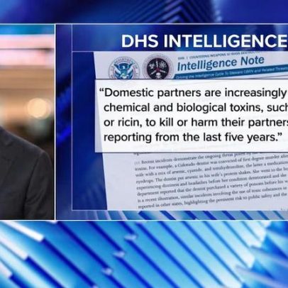 DHS alerta sobre aumento de envenenamentos por parceiros íntimos