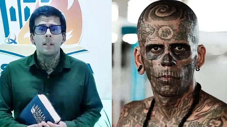 Ex-homem mais tatuado do Brasil ganha bolsa em seminário