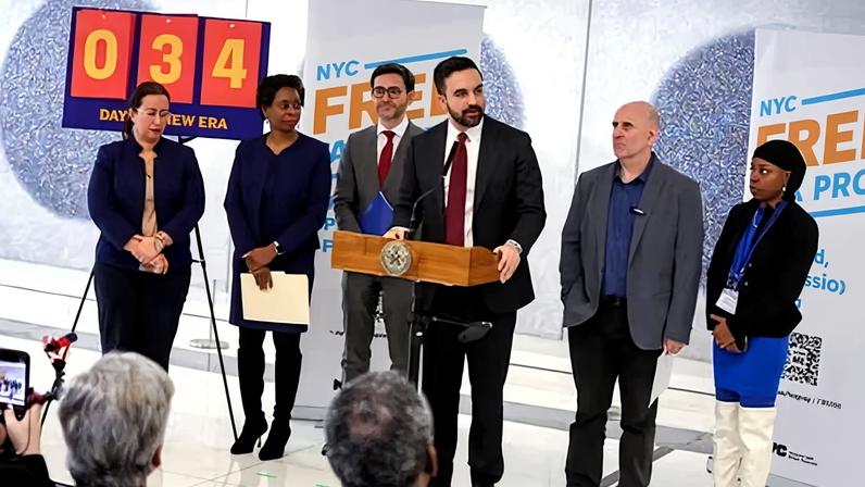 Críticos de direita criticam Mamdani pela neve em Nova York que não derrete