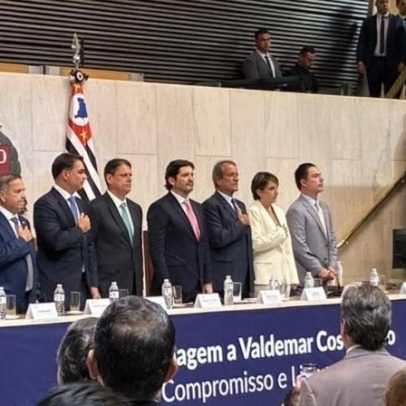 Valdemar Costa Neto é homenageado na Alesp