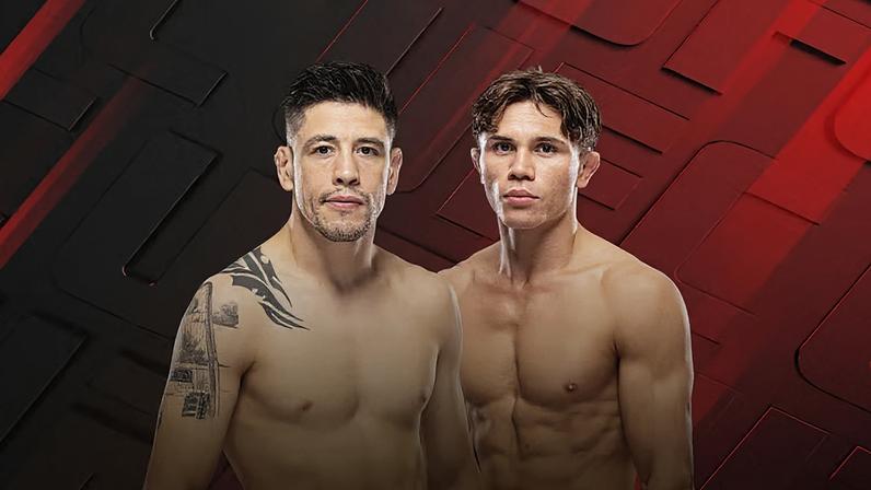 Brandon Moreno e Lone'er Kavanagh fazem a luta principal do UFC México, em fevereiro de 2026. (Divulgação/UFC)
