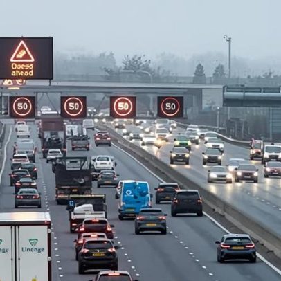 Relatórios apontam baixo custo-benefício autoestradas inteligentes britânicas