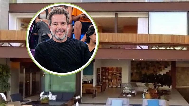 Murilo Benício, o Ferette da novela 'Três Graças', tem uma linda mansão com vista para o Cristo Redentor, no RJ; ambiente foi matéria do Casa Bonita, do GNT