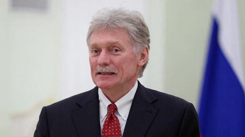 Kremlin spokesman Dmitry Peskov attends a meeting of Russian President Vladimir Putin with Palestinian President Mahmoud Abbas at the Kremlin in Moscow, Russia, January 22, 2026.