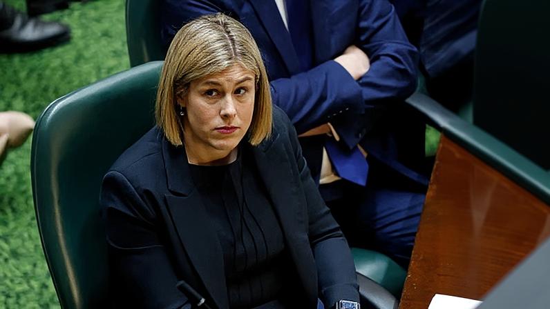 The Victorian opposition leader, Jess Wilson (pictured), has withdrawn from an event that the premier, Jacinta Allan, labelled a ‘misinformation convention’. Photograph: Con Chronis/AAP