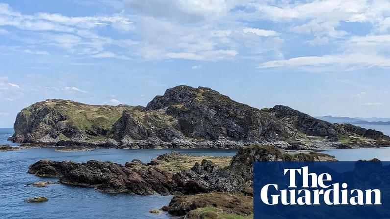 The Garvellachs off the west coast of Scotland, where well-preserved rocks reveal climate conditions during the snowball Earth period.