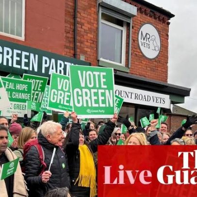 Campanha final de Gorton e Denton; sondagem indica empate técnico