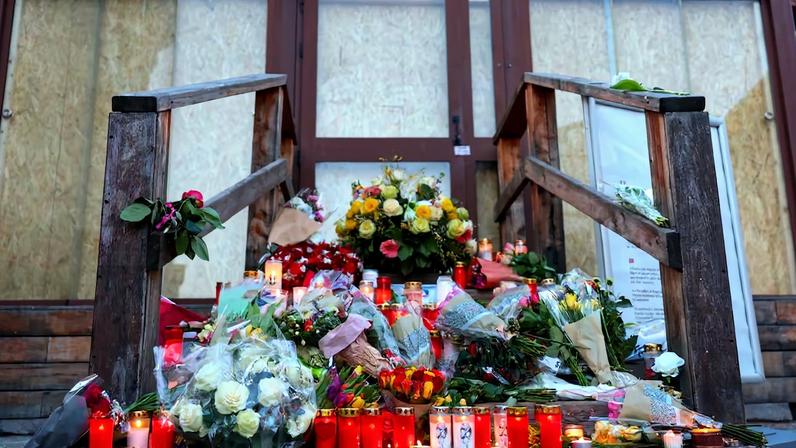 Aftermath of New Year's Eve party fire and explosion at "Le Constellation" bar in Crans-Montana