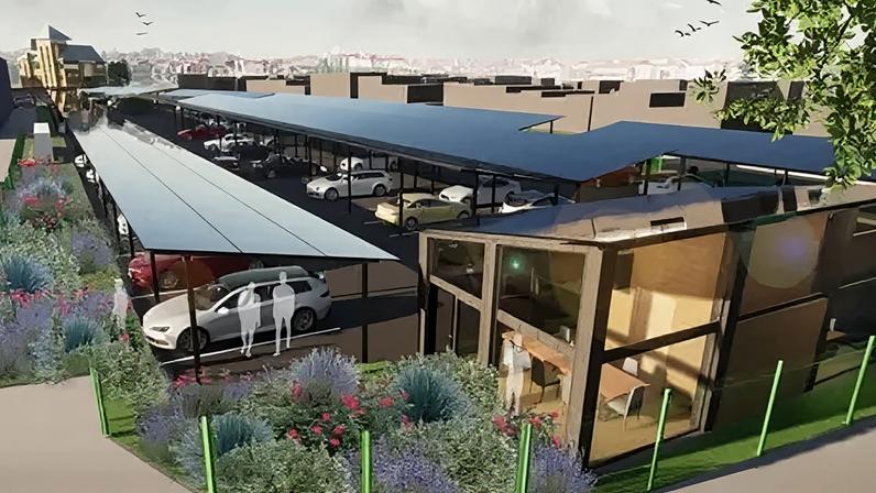 Plano de estacionamento com energia solar é aprovado