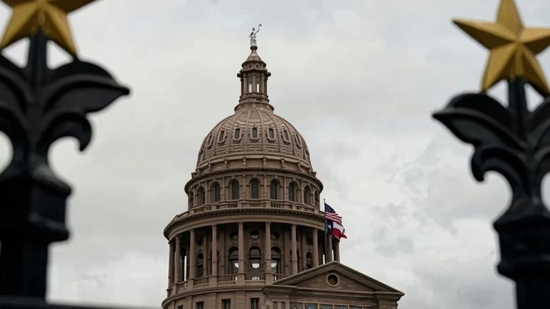 The Texas state capitol in Austin.