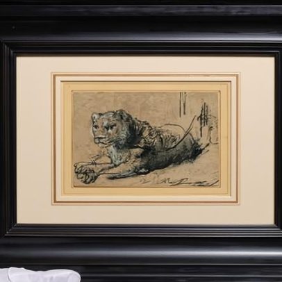 Desenho do leão Rembrandt arrecada US$ 18 milhões para conservação de felinos