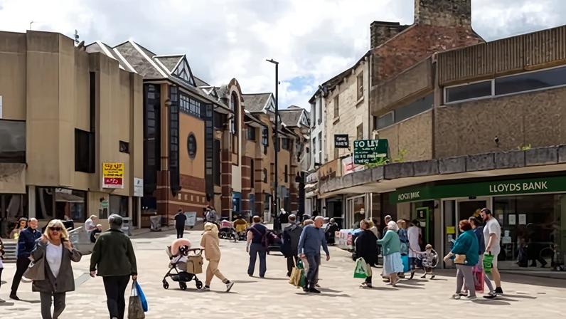 Barnsley town centre
