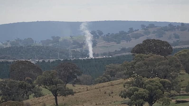Venting at the Cadia goldmine near Orange. The legal challenge follows years of community concerns about dust and heavy metals.