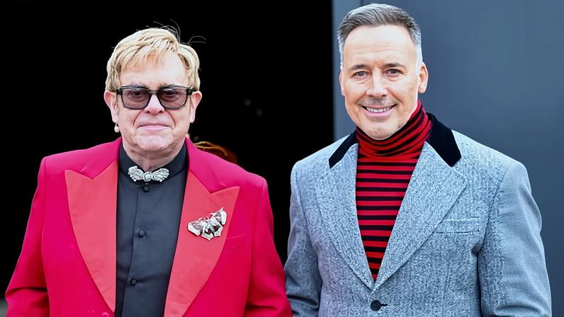 David Furnish (right) and Elton John are part of a group of seven claimants who accuse Associated Newspapers Ltd of ordering unlawful information gathering to secure stories.