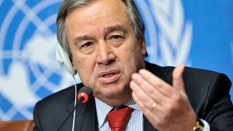 Secretário-geral da ONU, António Guterres