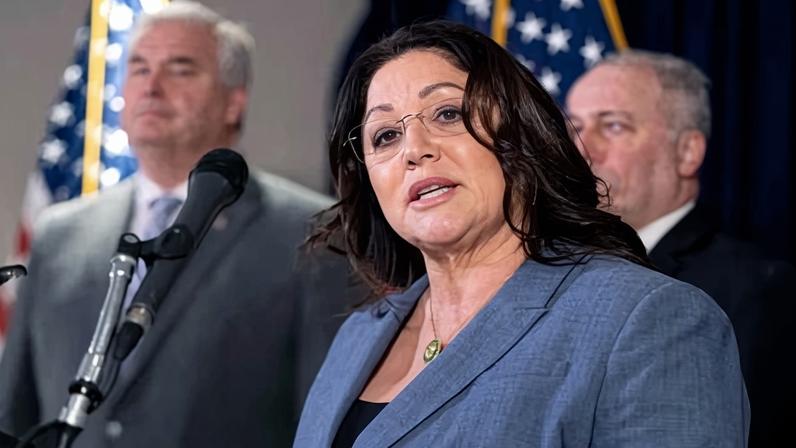 Lori Chavez-DeRemer, the labor secretary, in Washington in January 2023.