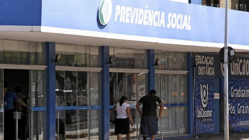 A fachada do Instituto Nacional do Seguro Social (INSS). Foto: Jefferson Rudy/Agência Senado