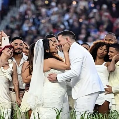 Casamento no show do intervalo do Super Bowl de Bad Bunny foi real