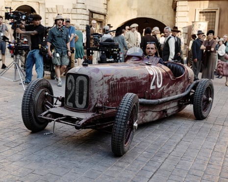 The Maserati Tipo 26, which was produced between 1930 and 1932, is among the models to have been reproduced for the film.