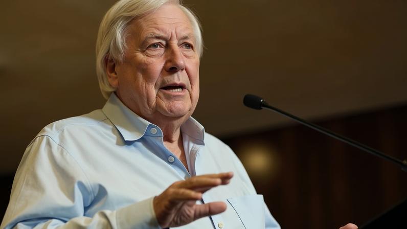A spokesperson for Clive Palmer (pictured) denied claims made in messages from Steve Bannon about his involvement in the 2019 election.
