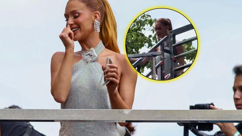 Bêbada? Que nada! 'Fui gongada...', explica Marina Ruy Barbosa sobre vídeo em que aparece desequilibrando em cima de trio de Anitta no Carnaval
