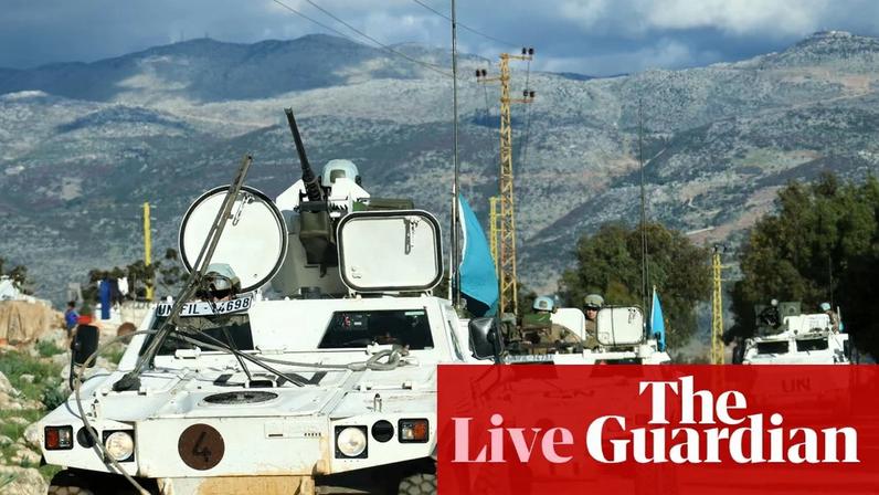 French peacekeepers in southern Lebanon. Australia’s department of foreign affairs said people should reconsider travel to Lebanon and Israel.